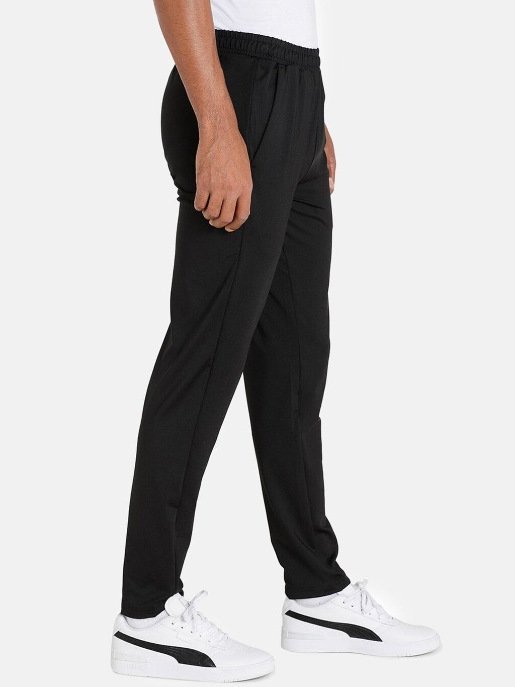  Puma Men Black Solid Teams CR Training Pants