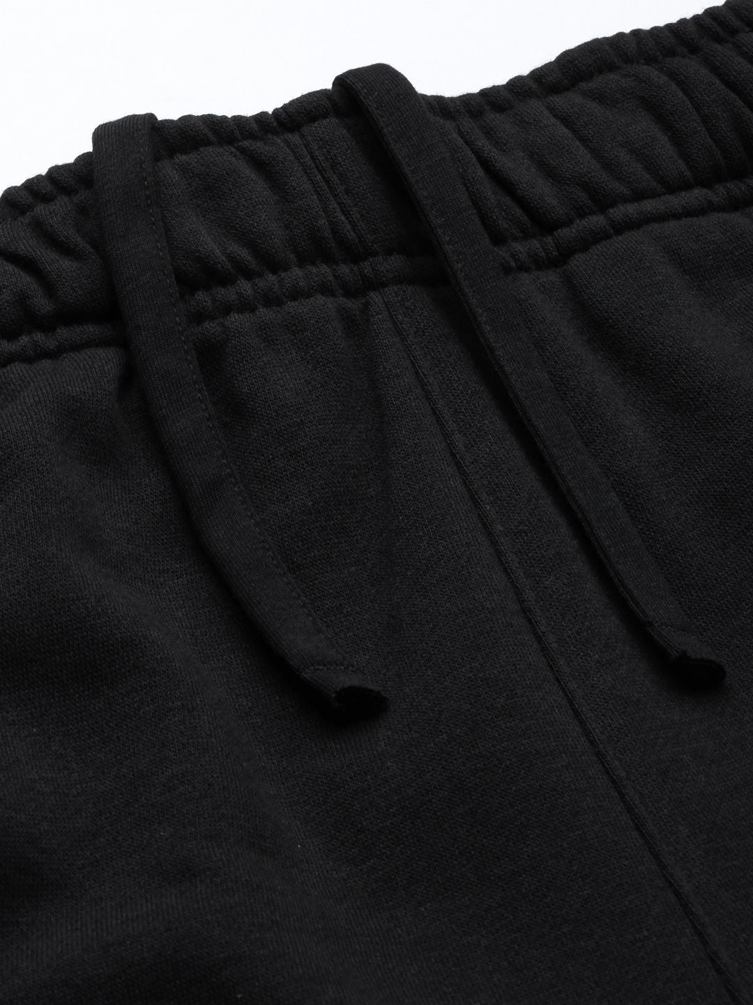  Nike Men Black Solid Yoga Dri-FIT Joggers