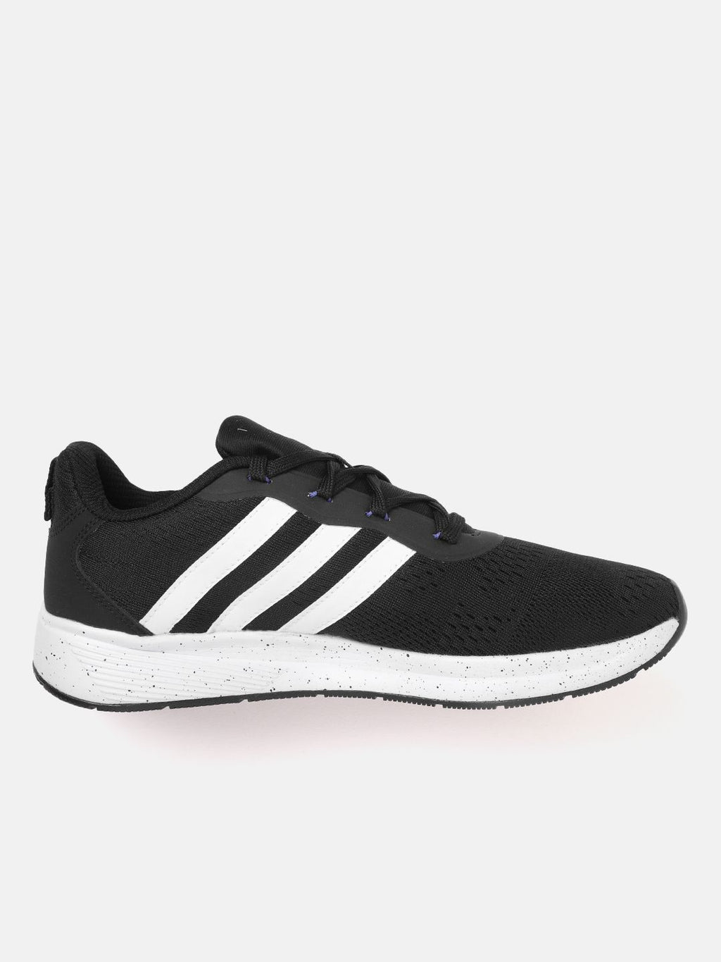  ADIDAS Men Black & White Woven Design Adisee Running Shoes