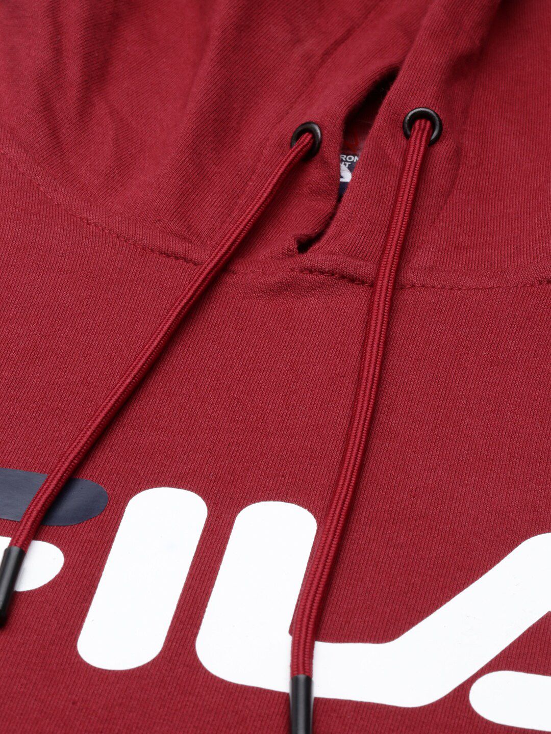  FILA Brand Logo Print HORNBILL Hooded Sweatshirt