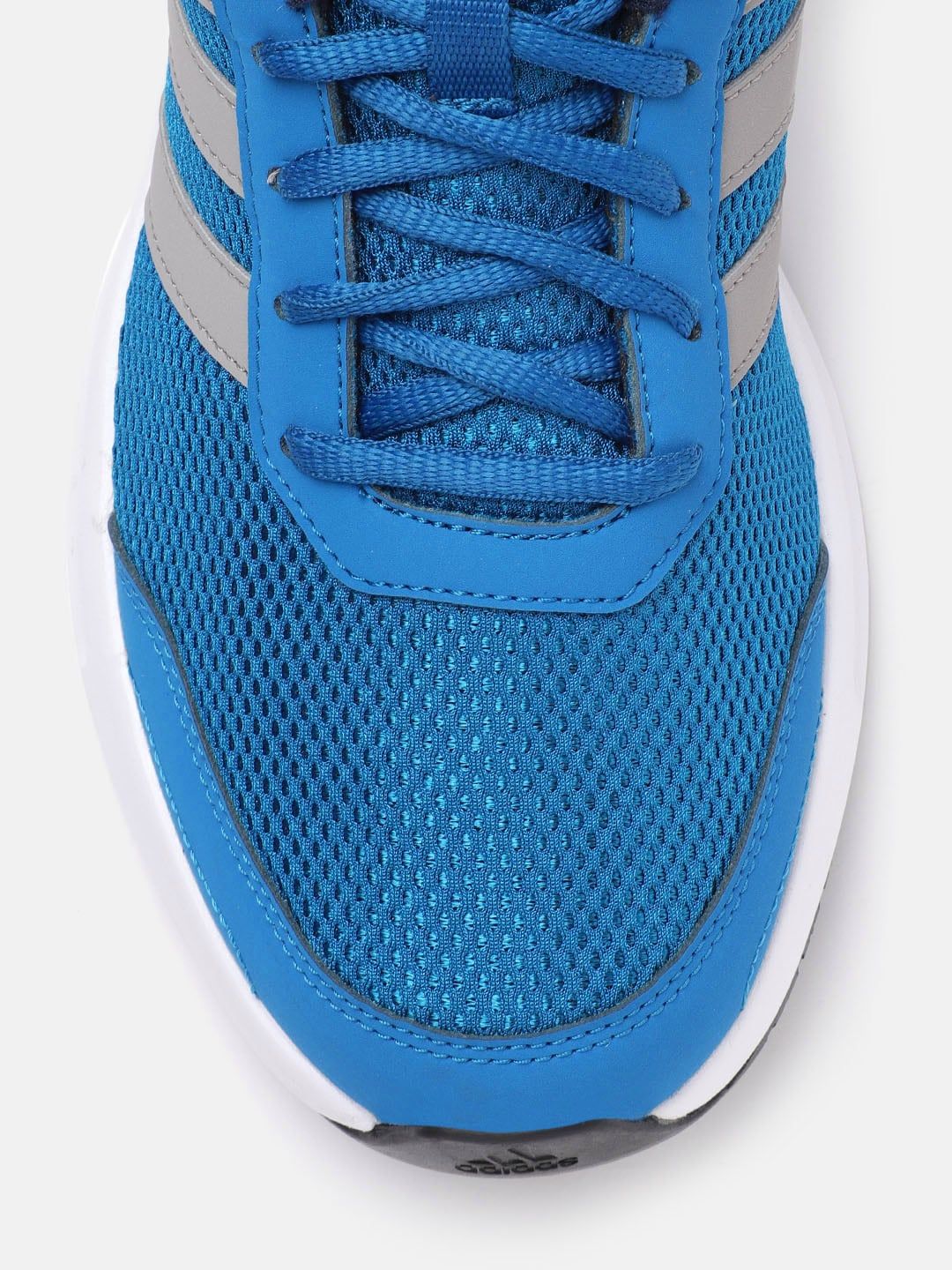  ADIDAS Men Blue & Grey Adiglide Woven Design Running Shoes