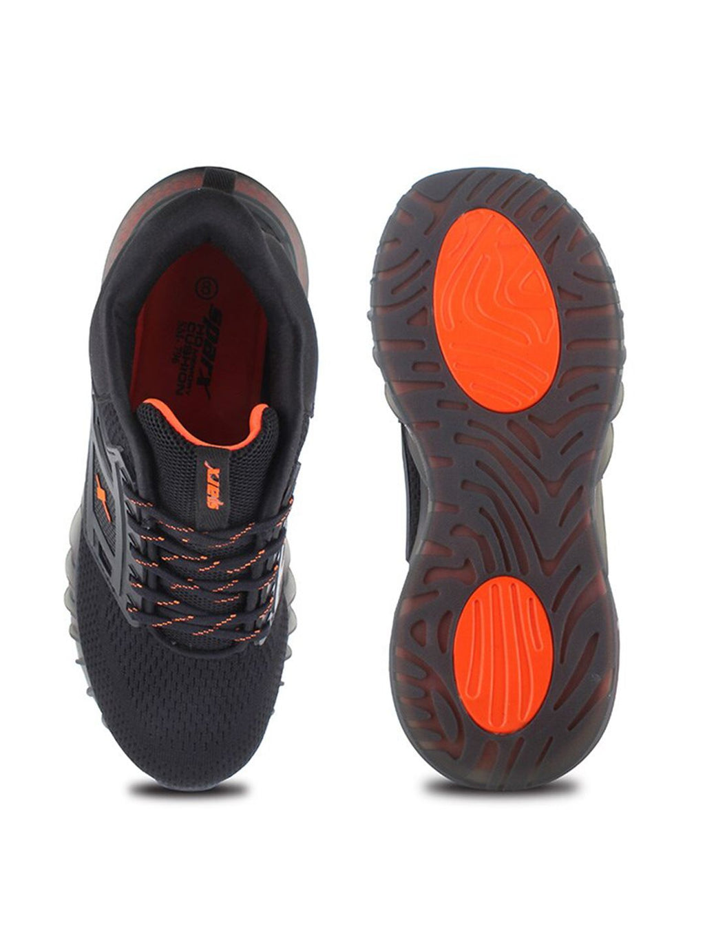  Sparx Men Non-Marking Lace-Up Mesh Running Shoes
