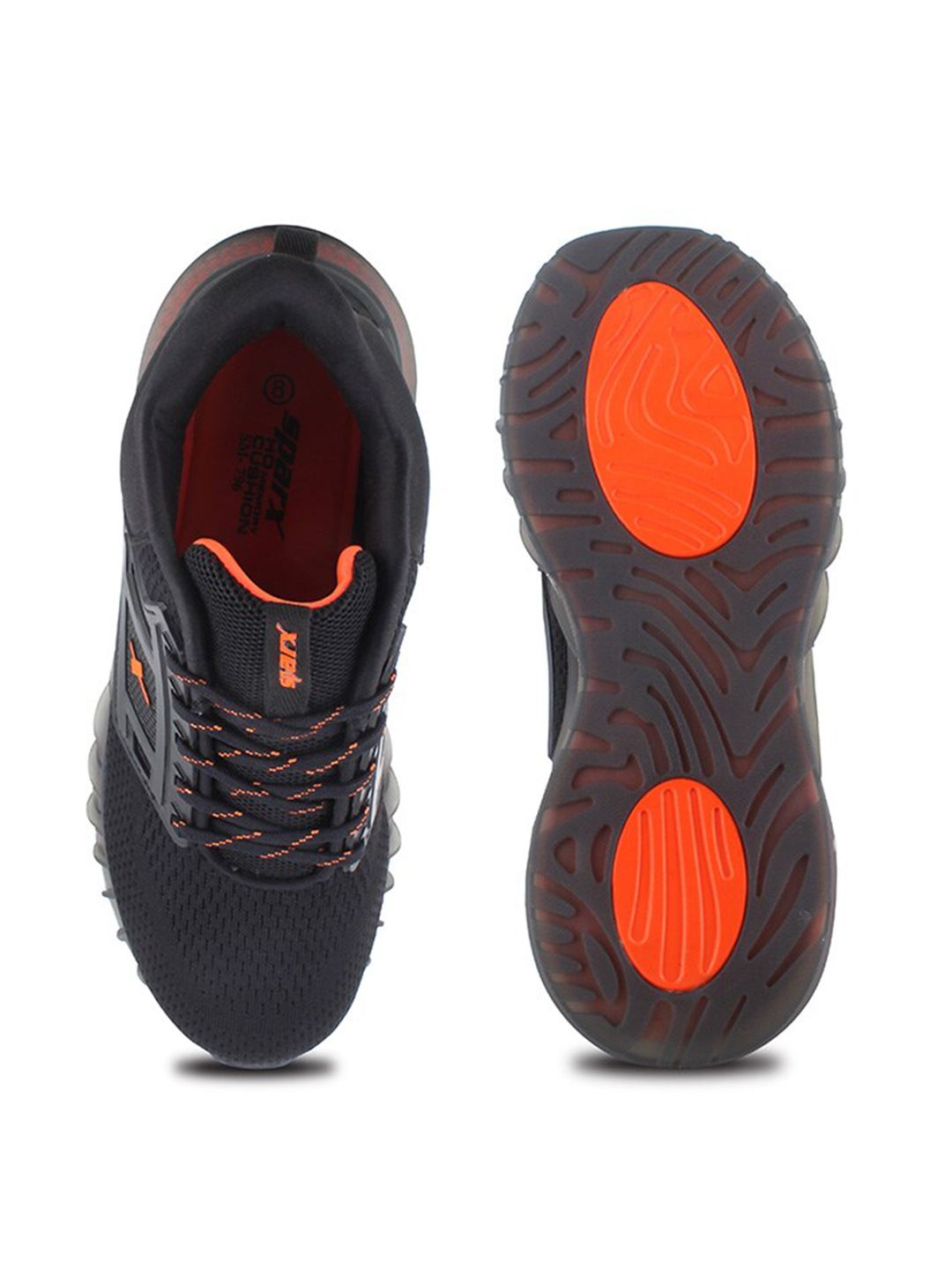  Sparx Men Non-Marking Lace-Up Mesh Running Shoes