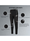  Puma Men Black EVOSTRIPE Core Solid Slim-Fit Sustainable Track Pants