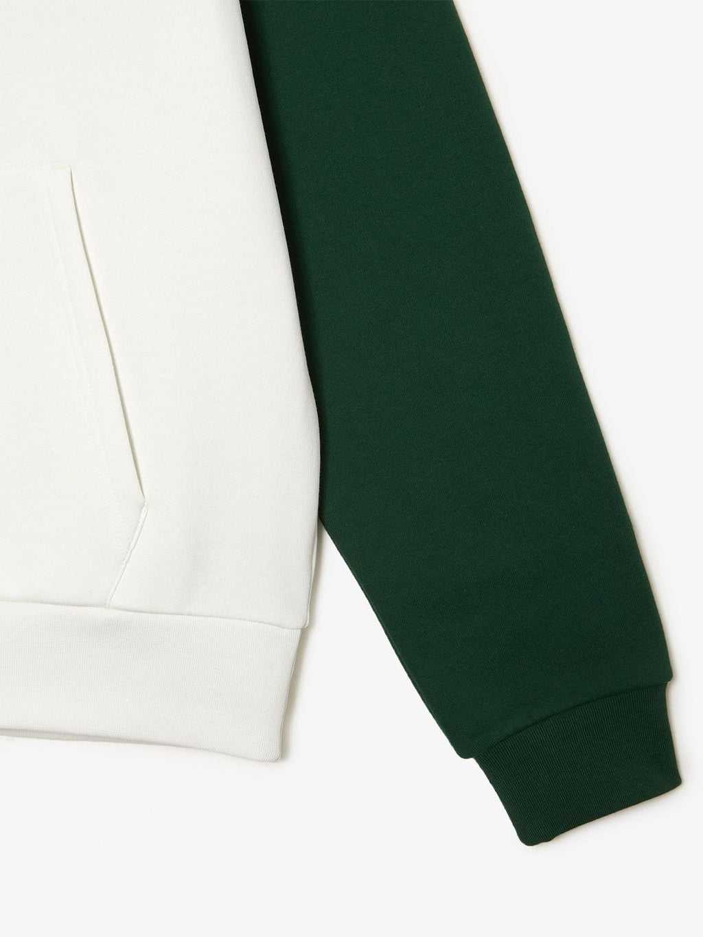  Lacoste Colourblocked Knitted Hooded Pullover Sweatshirt