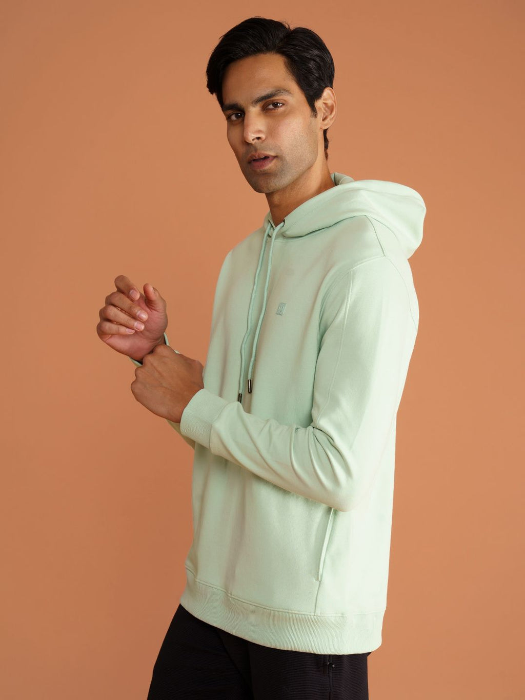  DAMENSCH Cotton Regular Fit Hooded Sweatshirt