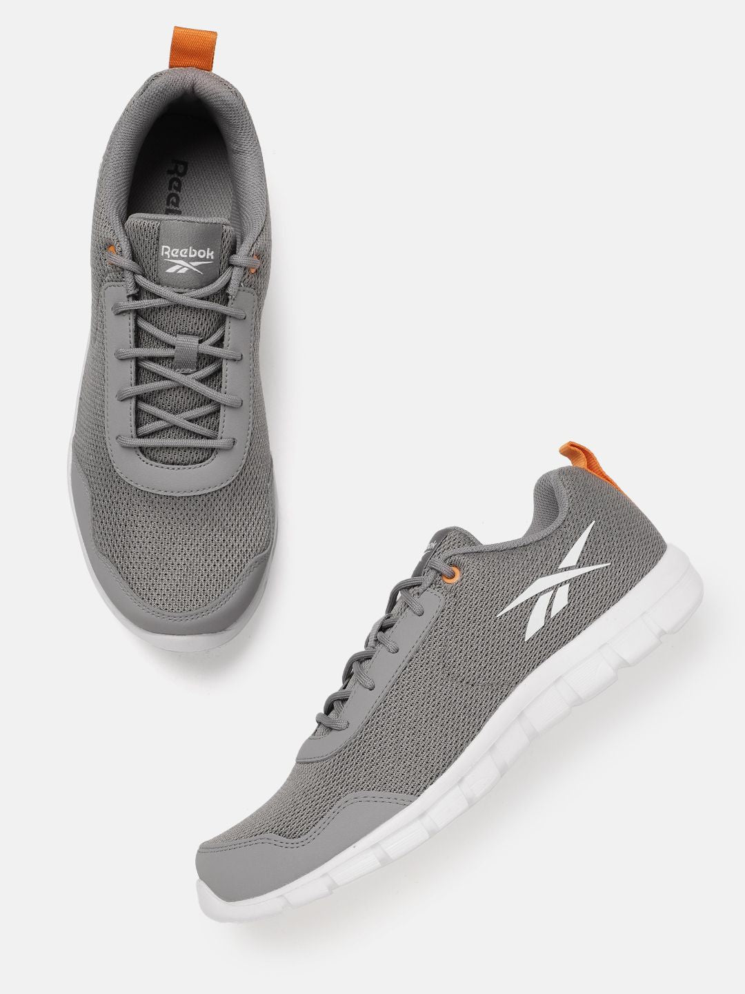  Reebok Men Woven Design Ree Fusion Running Shoes