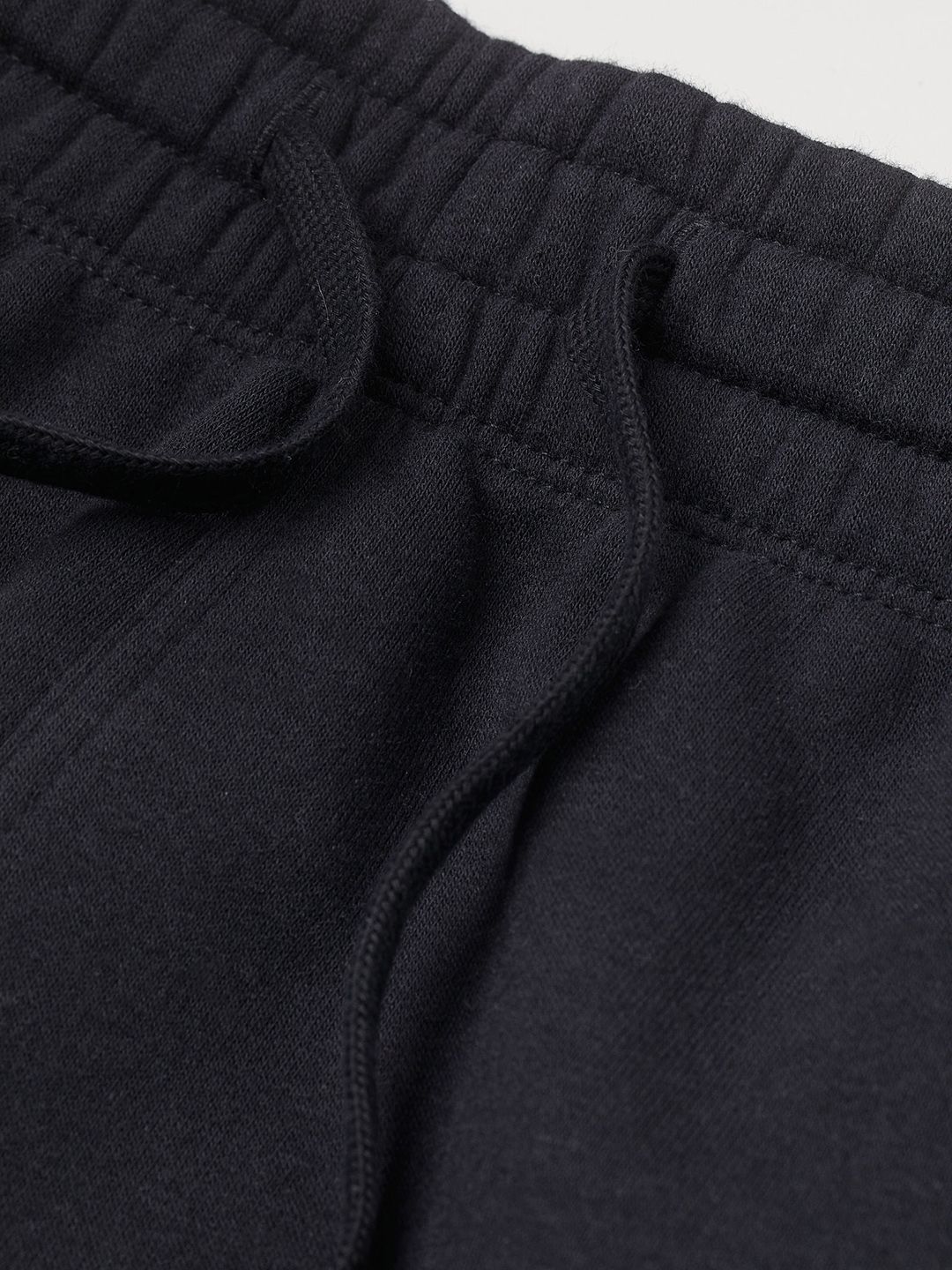  H&M Men Black Regular Fit Joggers