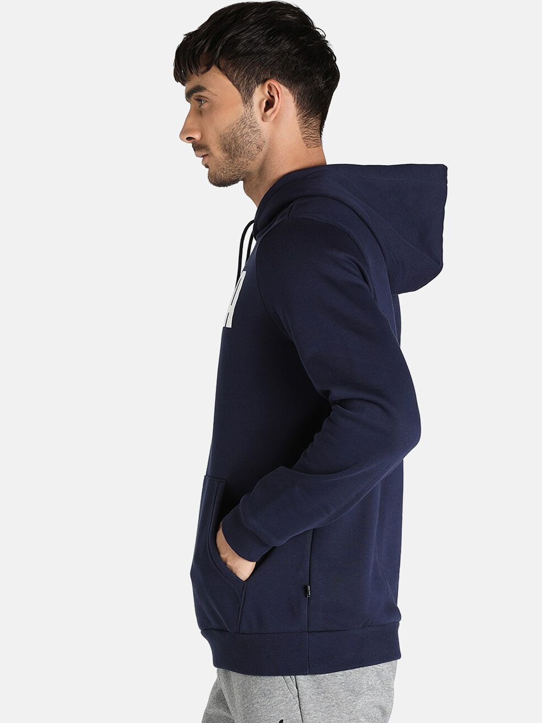  Puma Men Regular Fit Printed Hooded Sweatshirt