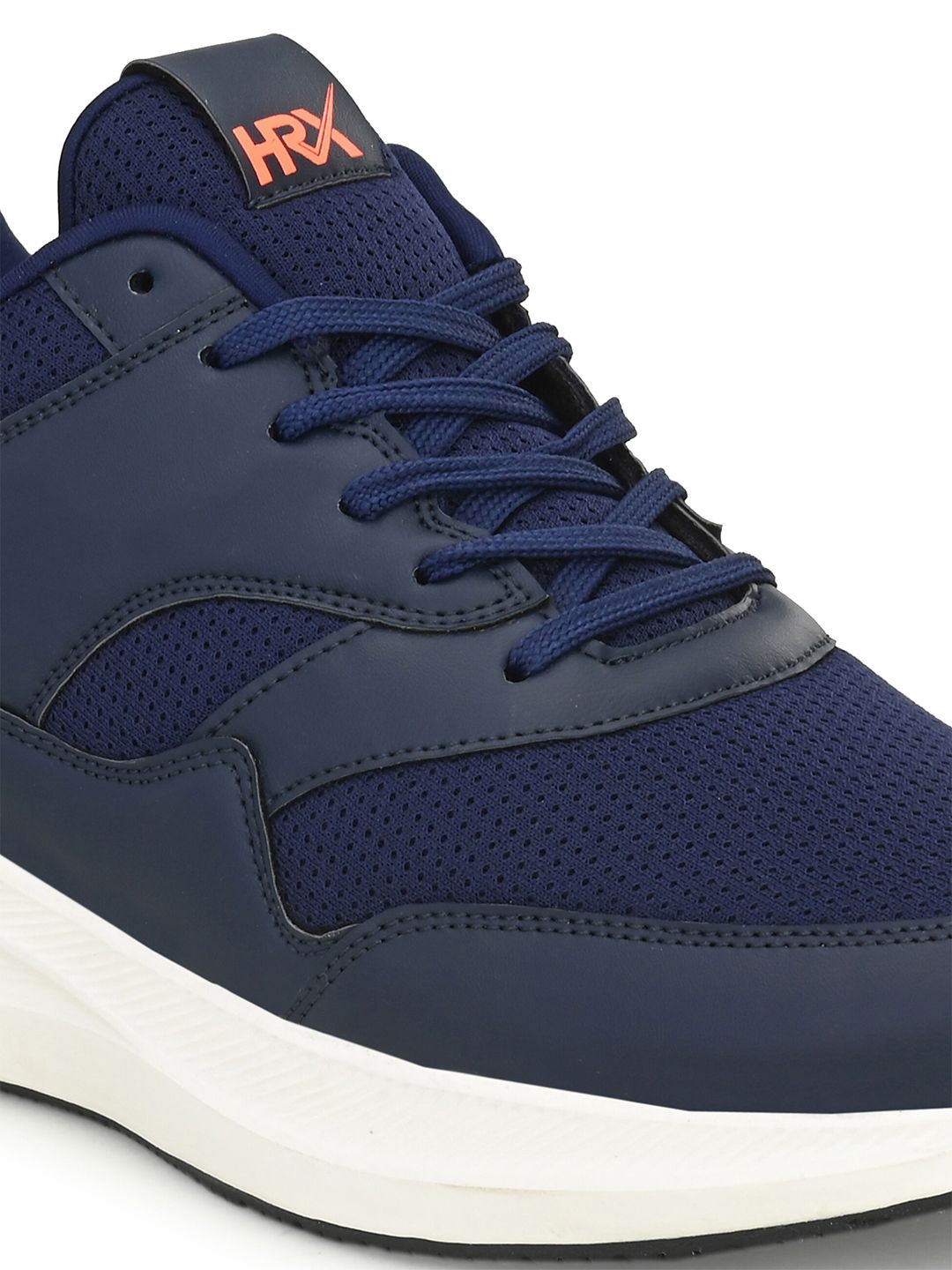  HRX By Hrithik Roshan Men Navy Blue Mesh Non-Marking Running Shoes