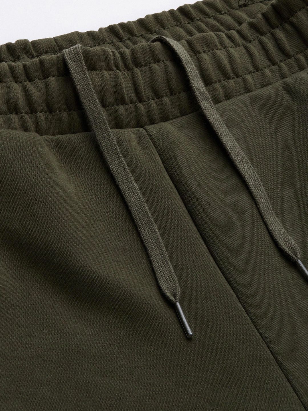  Puma Men Olive Green & Black Colourblocked DryCELL Slim Fit Track Pants