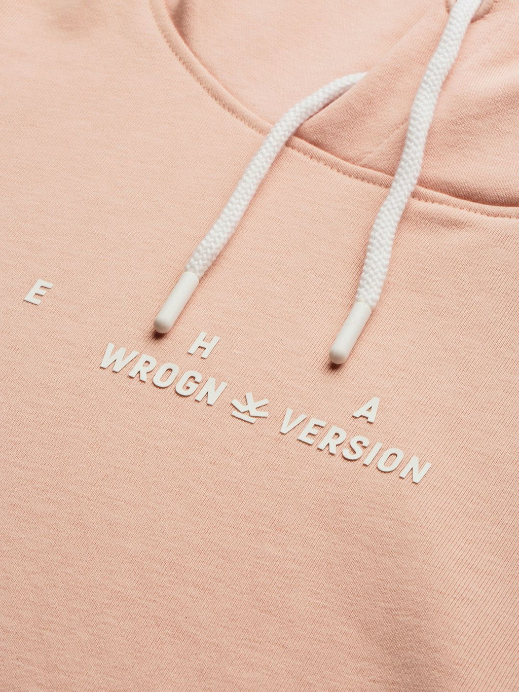  WROGN Men Pink Solid Slim Fit Hooded Sweatshirt