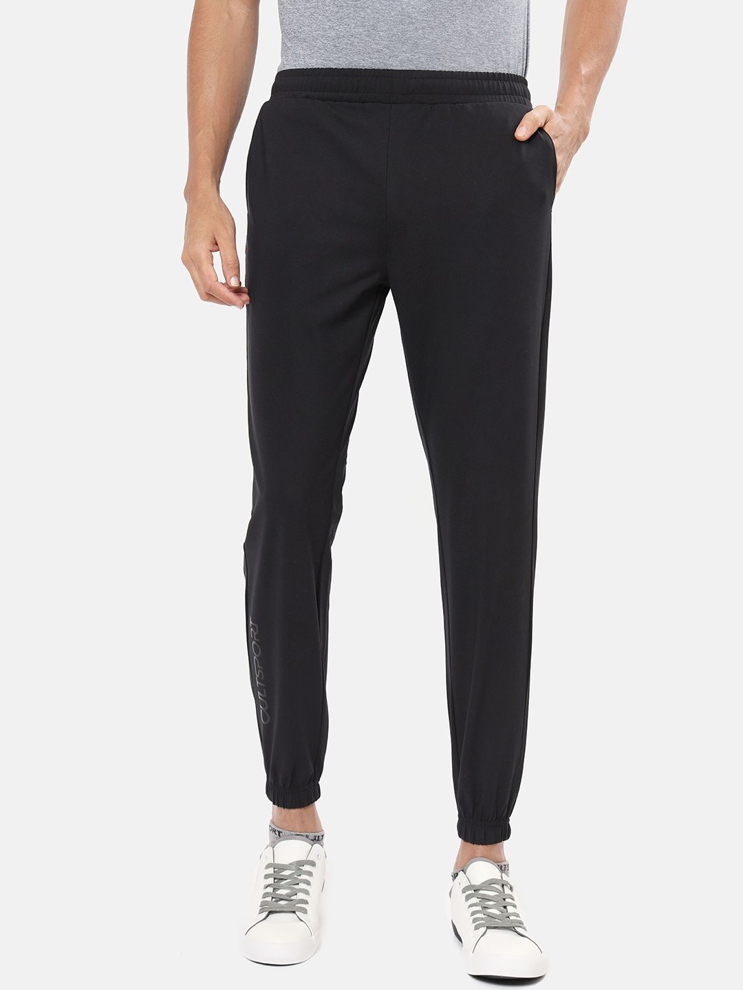  Cultsport Men 4-Way Stretch Work To Play Comfort Joggers