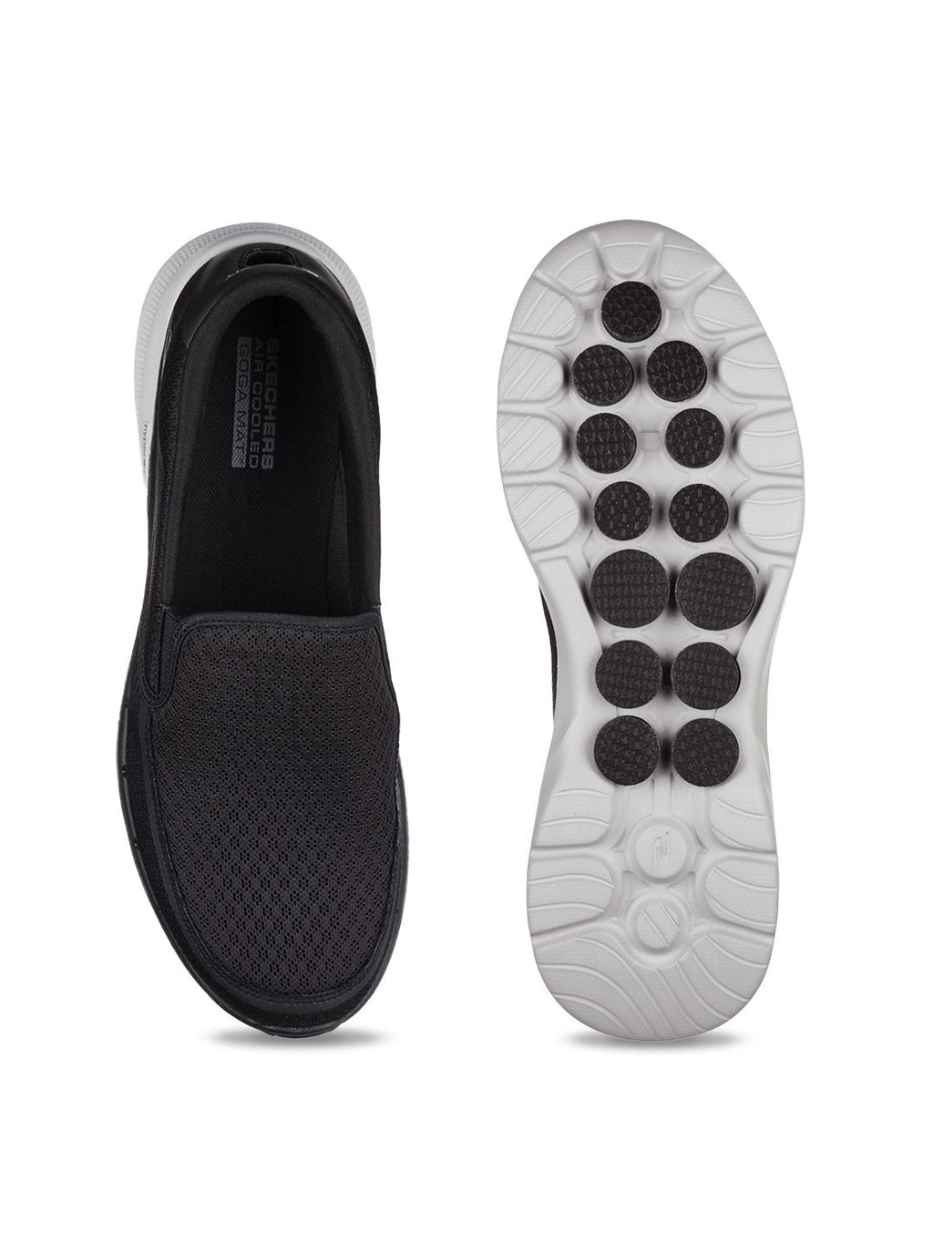  Skechers Men Black Sports Shoes