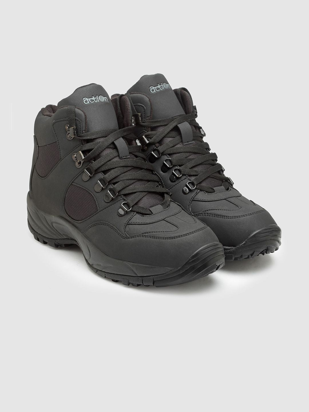  Action Men Lightweight High-Top Running Non-Marking Shoes