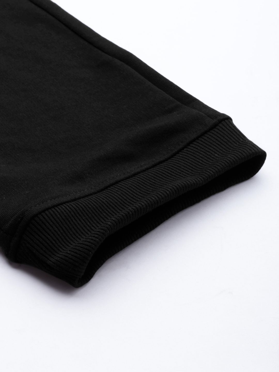  WROGN Men Black Solid Slim Fit Joggers