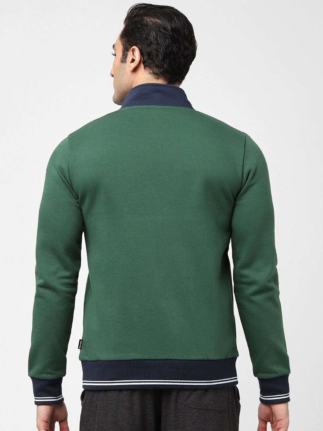  Jack & Jones Cotton Colourblocked Sweatshirt