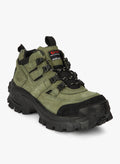  Woodland Men Nubuck Mid-Top Trekking Shoes