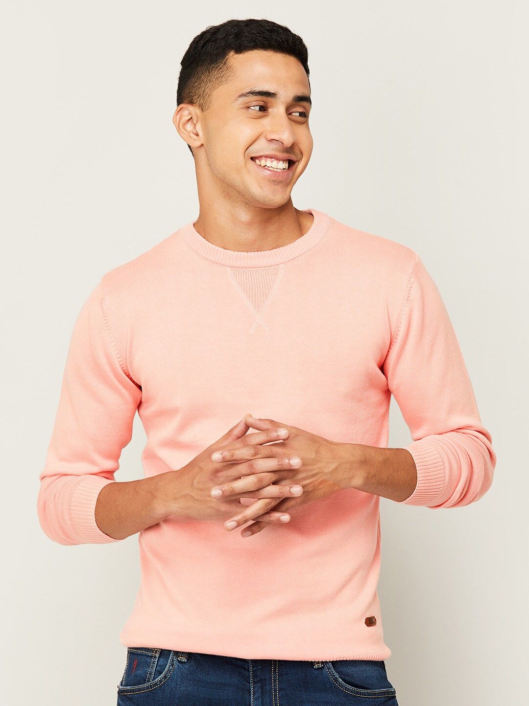  Fame Forever By Lifestyle Men Pink Sweatshirt
