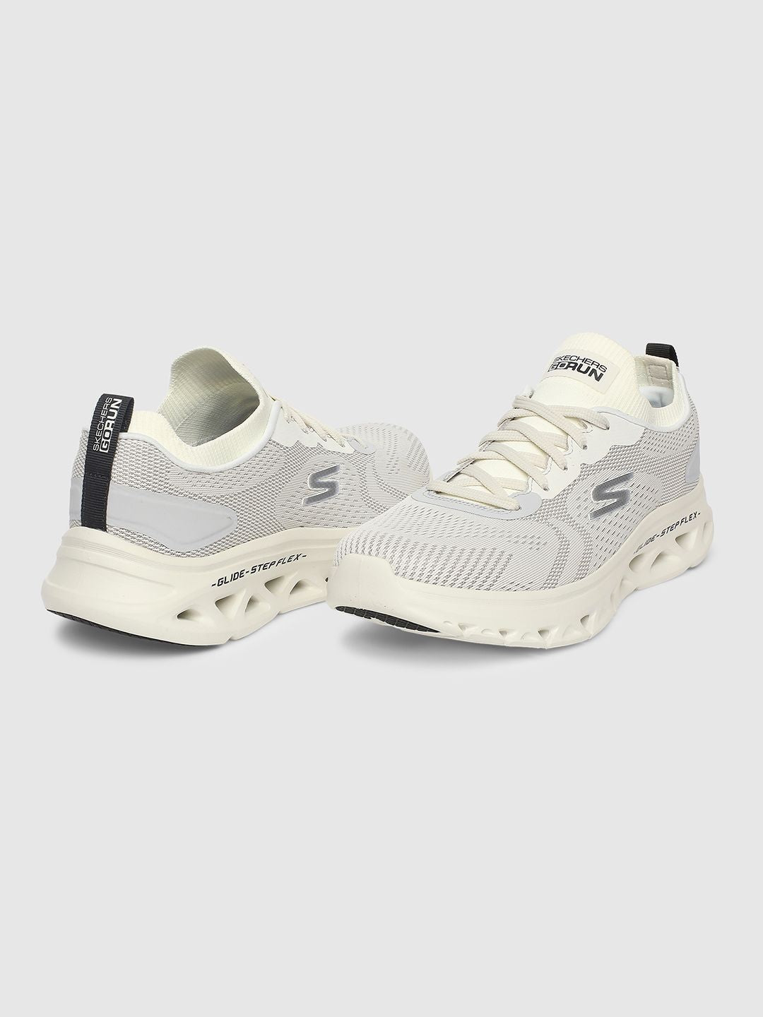  Skechers Men White GO RUN Running Non-Marking Shoes