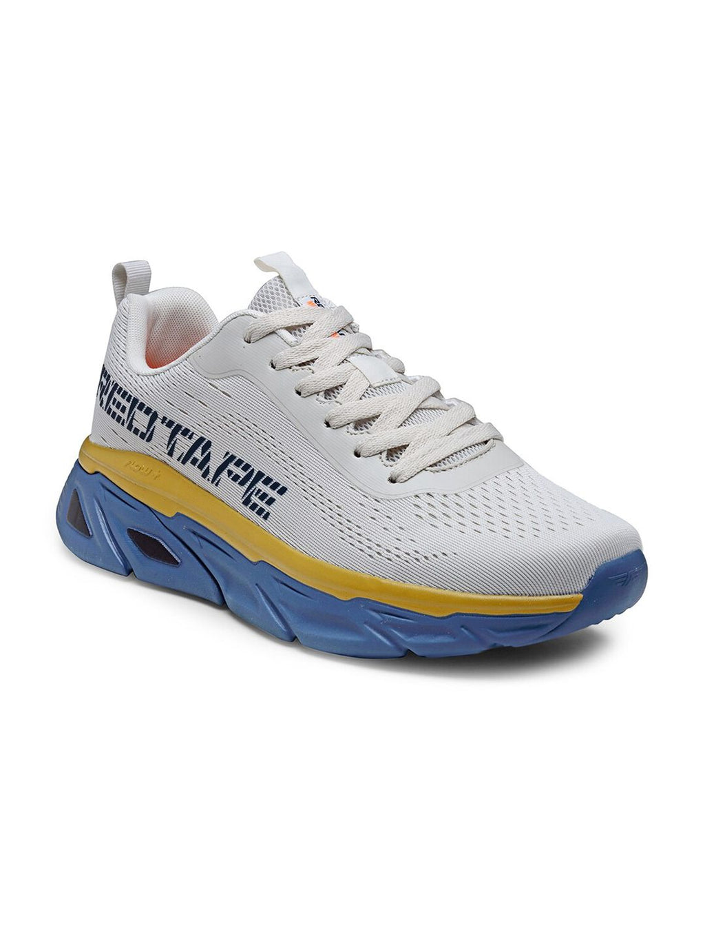  Red Tape Men White Mesh Walking Shoes