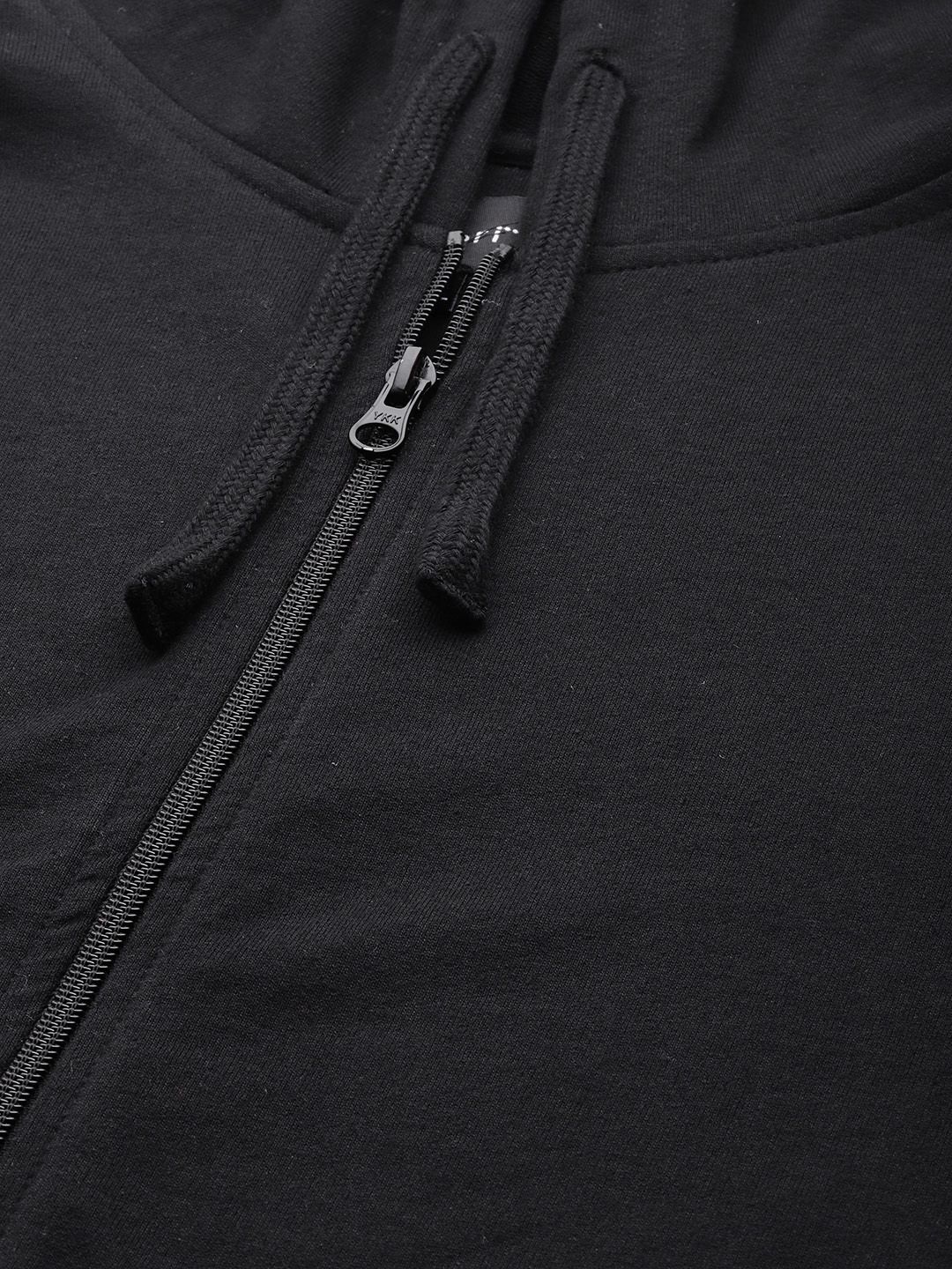  Sztori Men Plus Size Colourblocked Hooded Sweatshirt