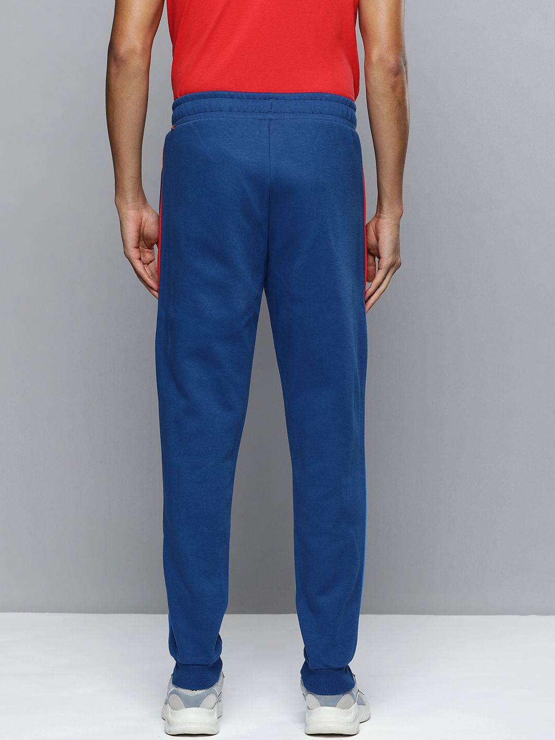  PUMA Motorsport Men Regular Fit Mid-Rise BMW Sweat Joggers With Side Taping Detail