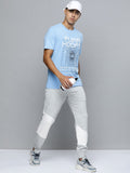  Puma Men Colourblocked POWER Cat Regular Fit Outdoor Joggers