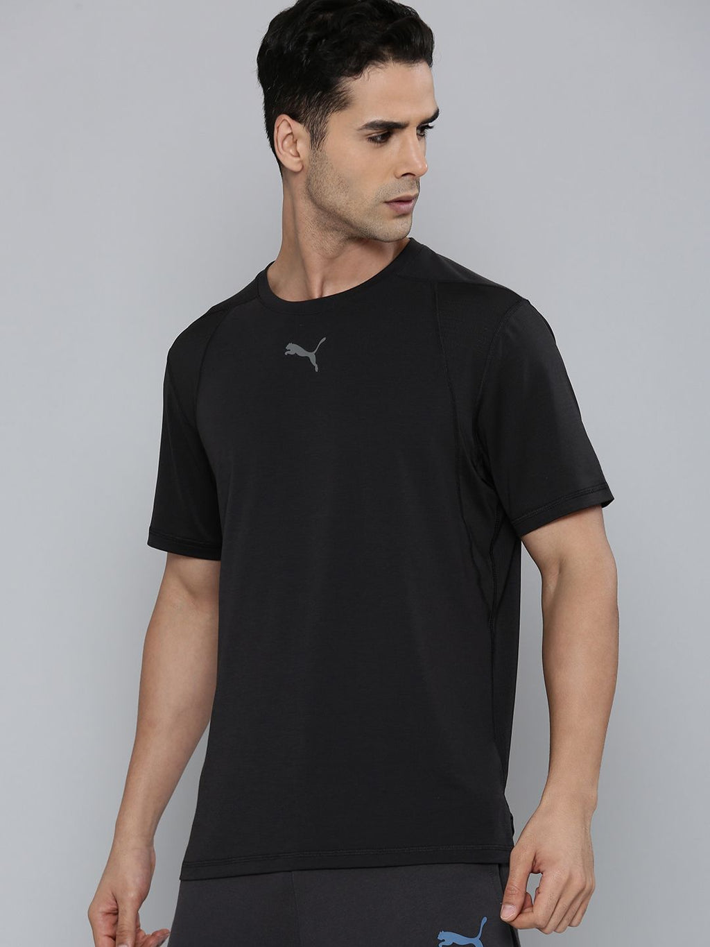  Puma Brand Logo Printed Engineered For Strength DryCELL Training T-shirt