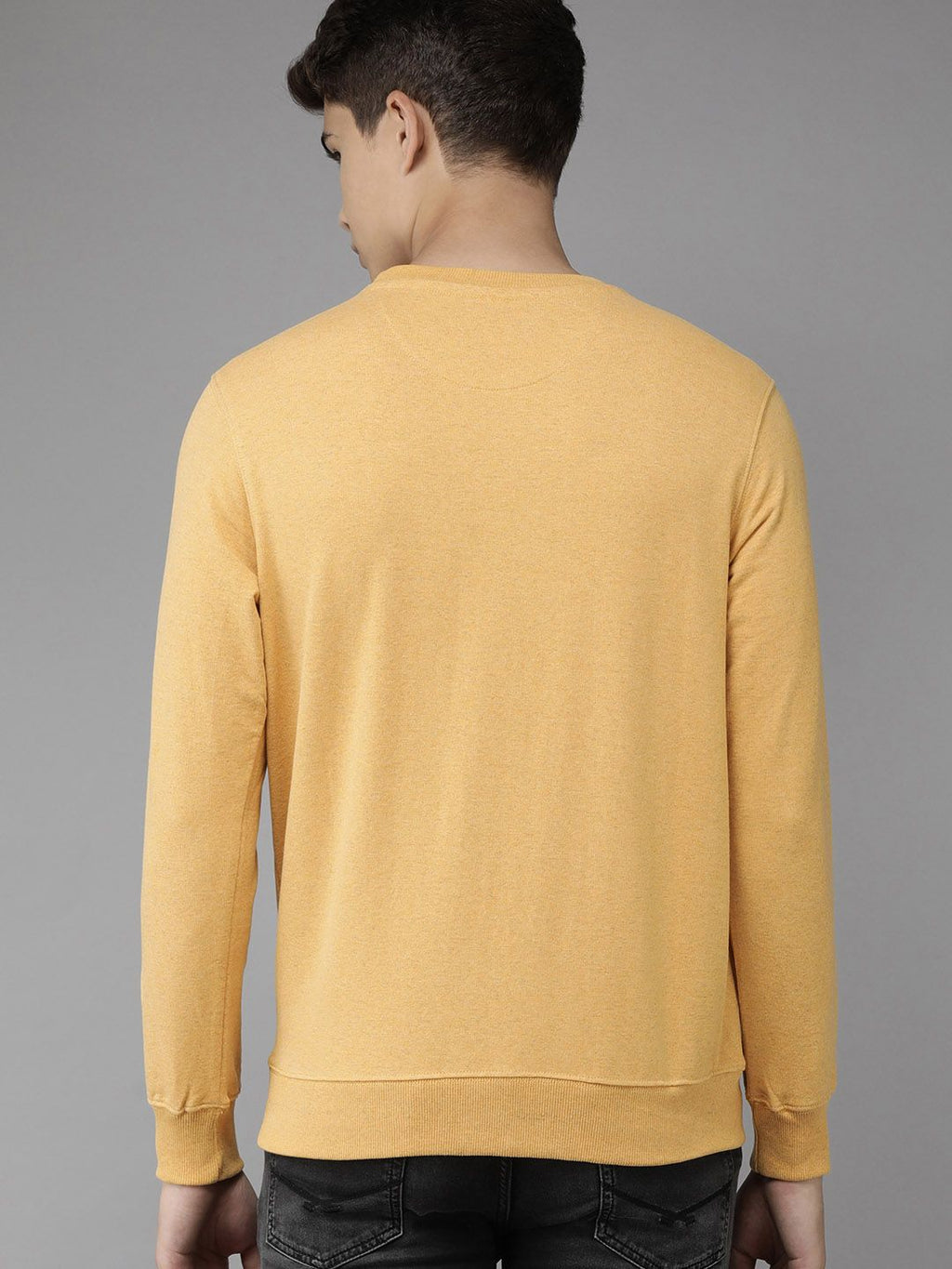 U.S. Polo Assn. U S Polo Assn Men Mustard Sweatshirt