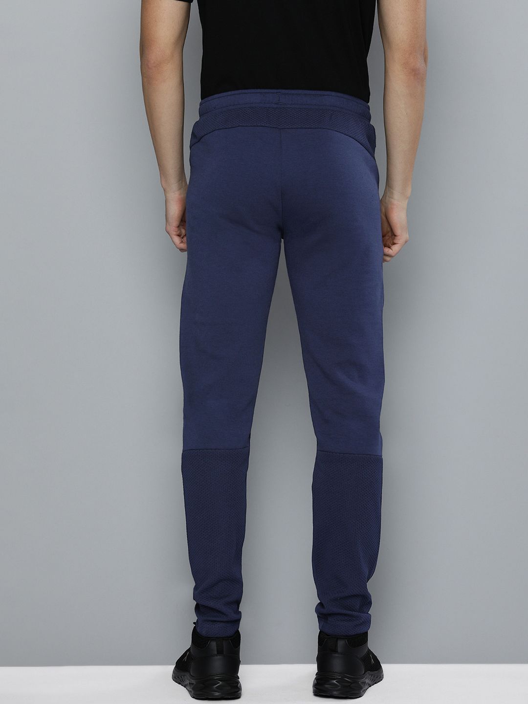  Puma Men Navy Blue Solid TeamCUP DryCell Slim Fit Track Pants
