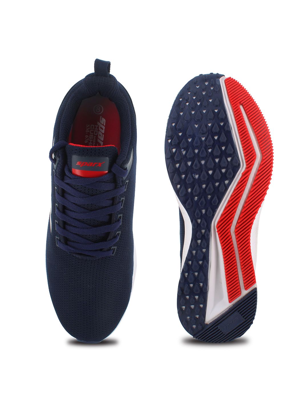  Sparx Men Navy Blue Running Shoes