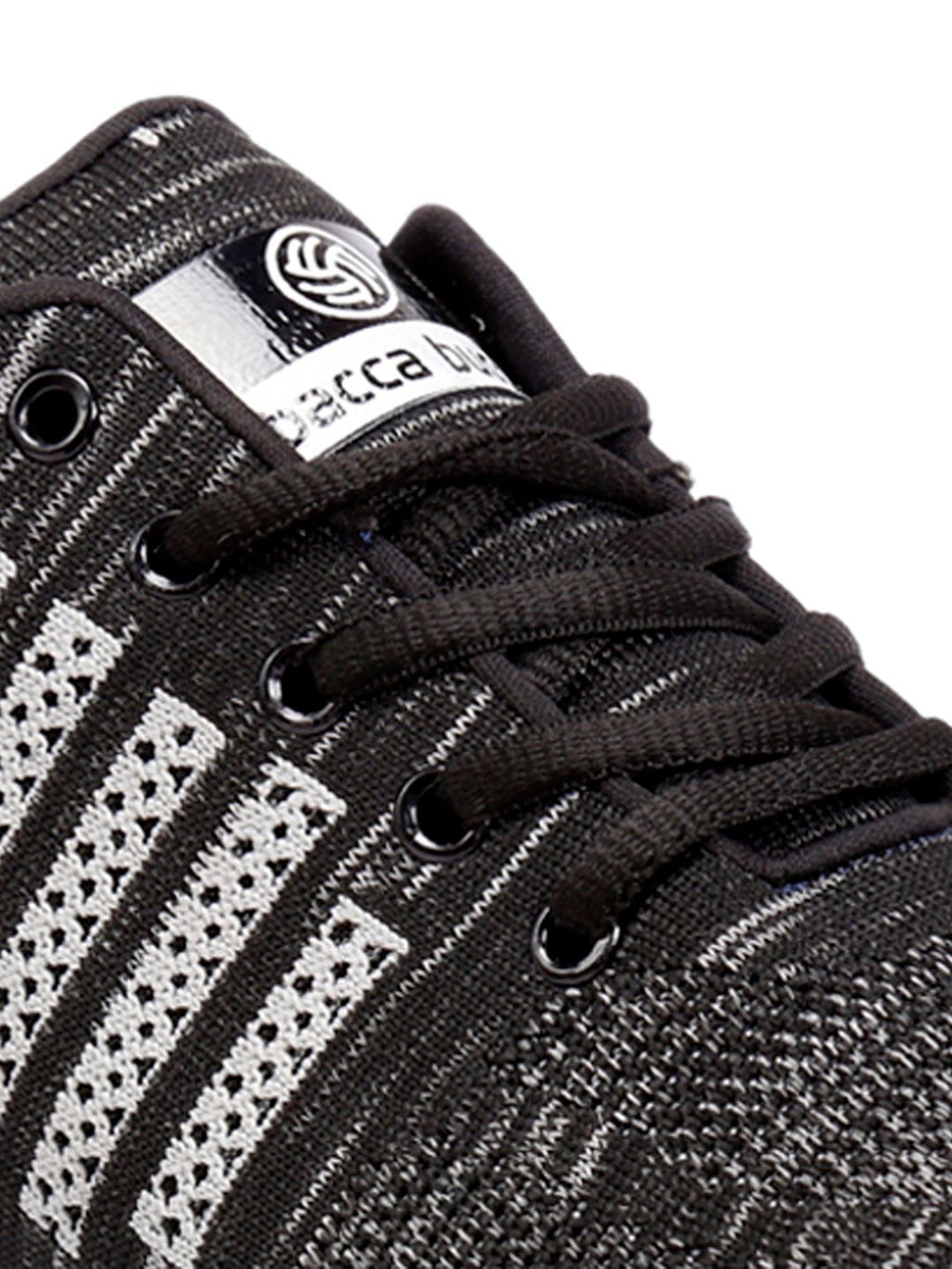  Bacca Bucci Men Black Mesh Training Or Gym Shoes
