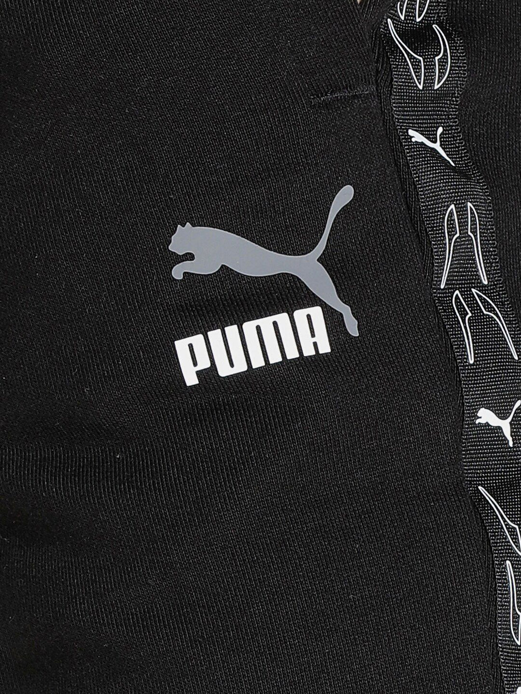 Puma Men Black Solid Slim Fit Cotton Joggers