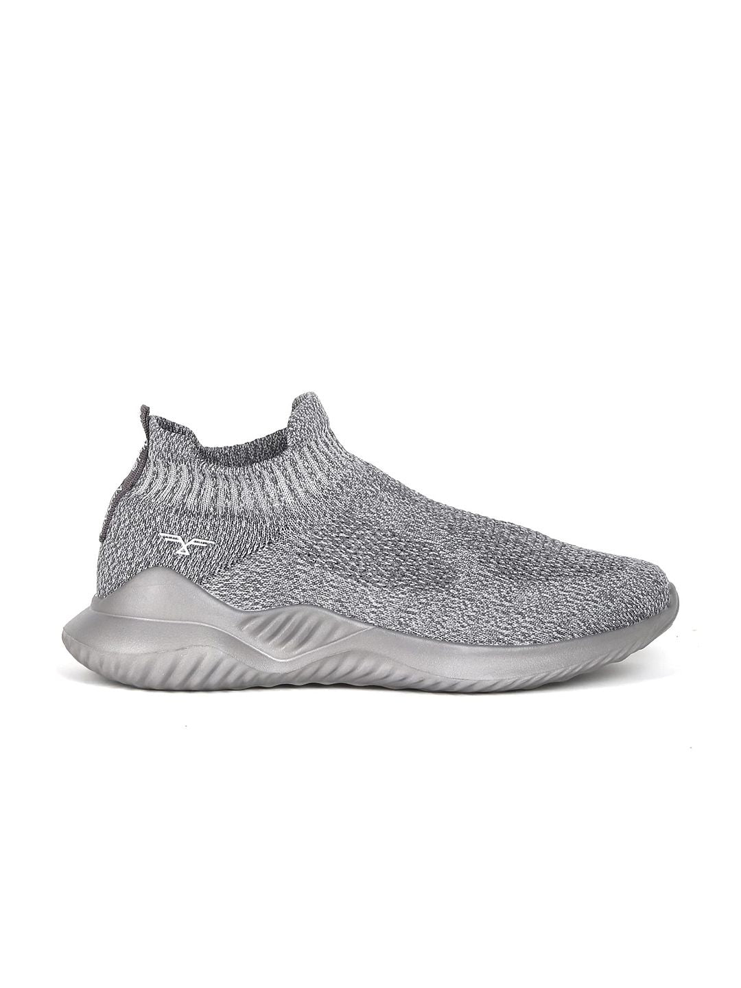  Flying Machine Men Grey Textile Walking Shoes