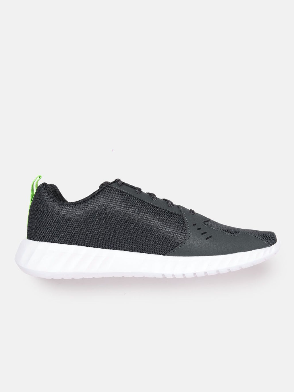  Reebok Men Woven Design Brand Logo Detail Ripple Ignite Running Shoes