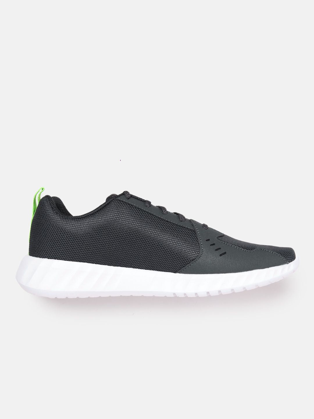 Reebok Men Woven Design Brand Logo Detail Ripple Ignite Running Shoes