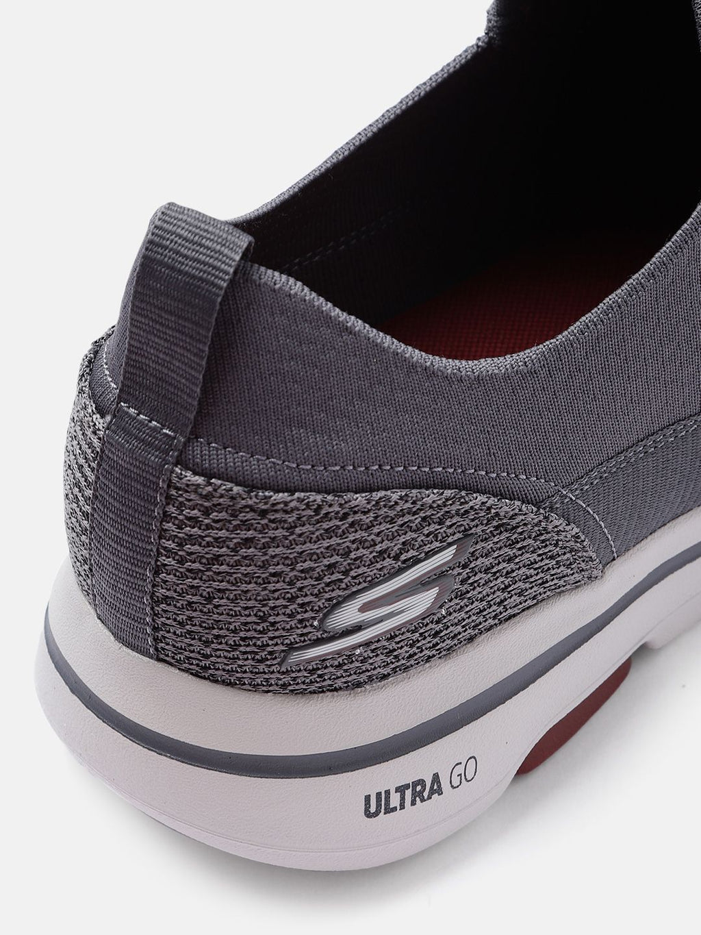  Skechers Men Grey GO WALK 5 - BRUTUS Walking Shoes