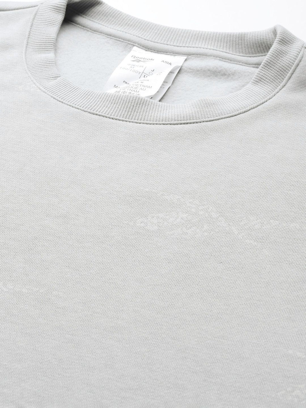  Reebok Men Grey Printed AOP Sweatshirt