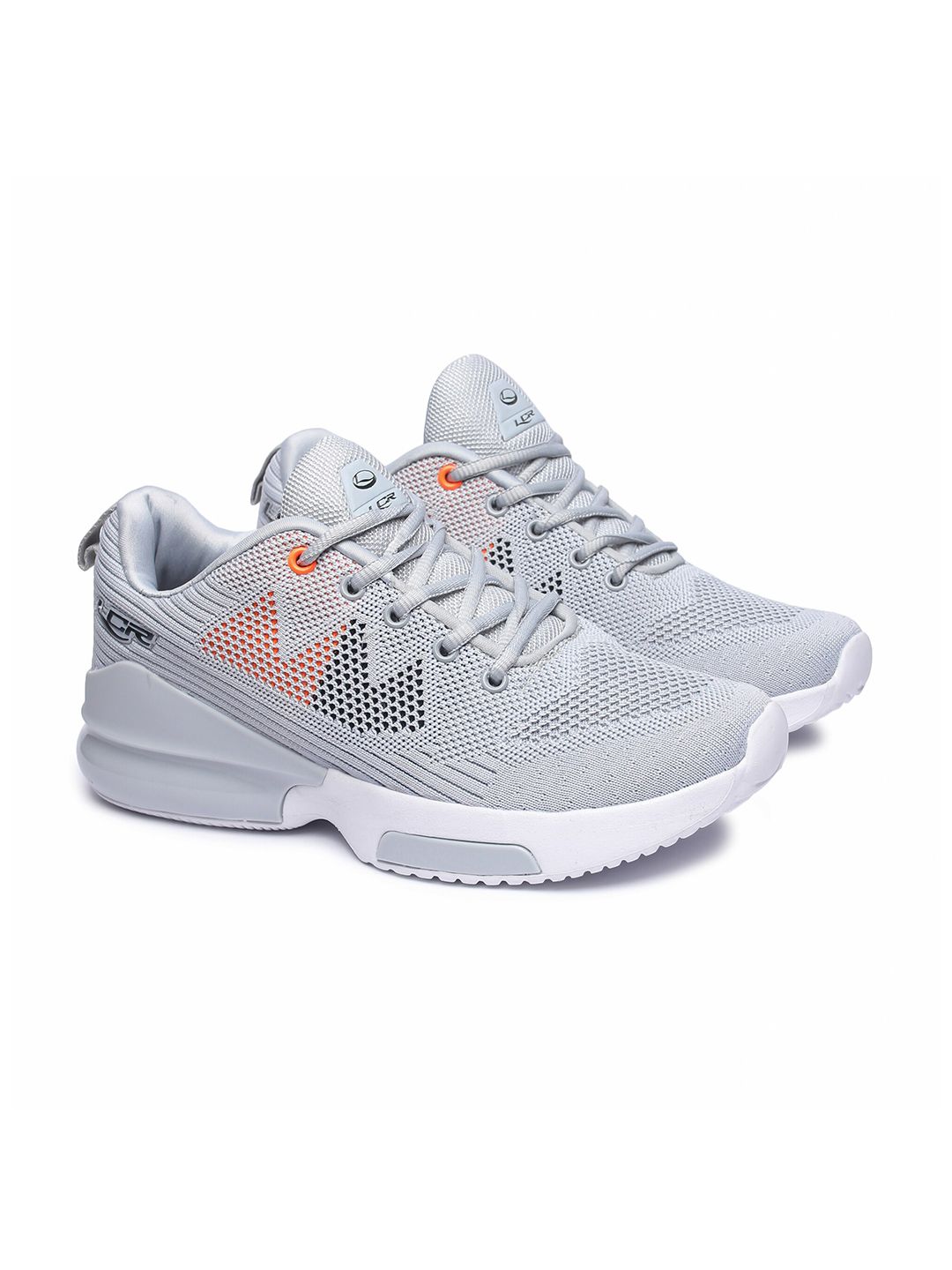  Lancer Men Grey Textile Running Non-Marking Shoes