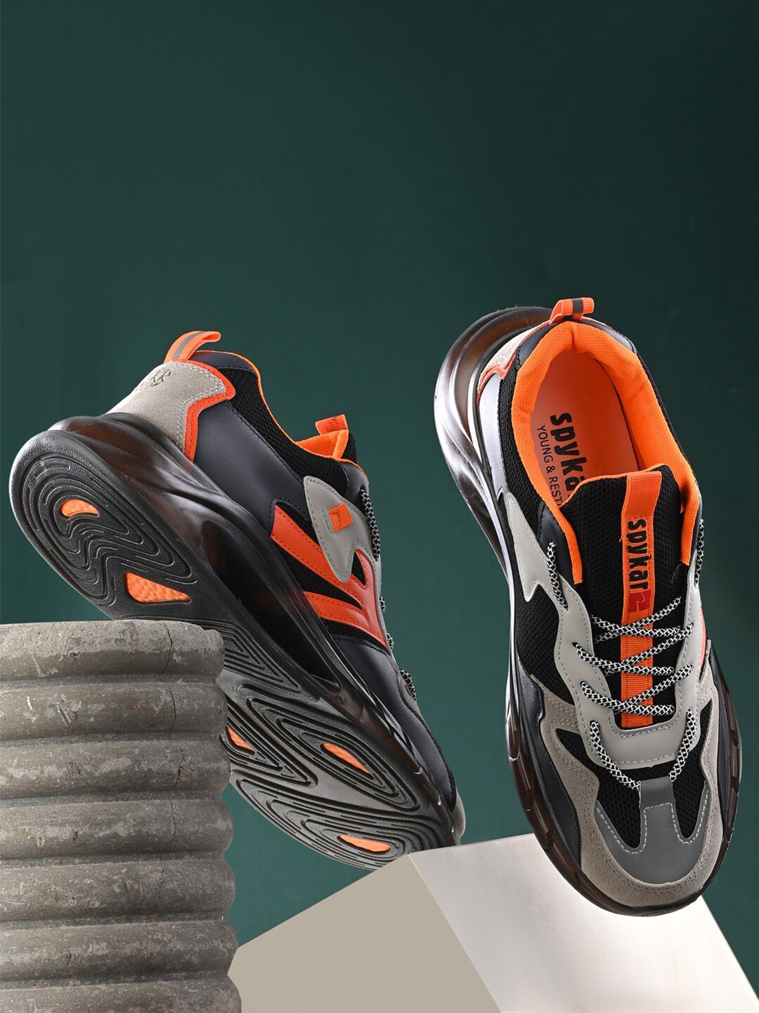  SPYKAR Men Non-Marking Running Sports Shoes