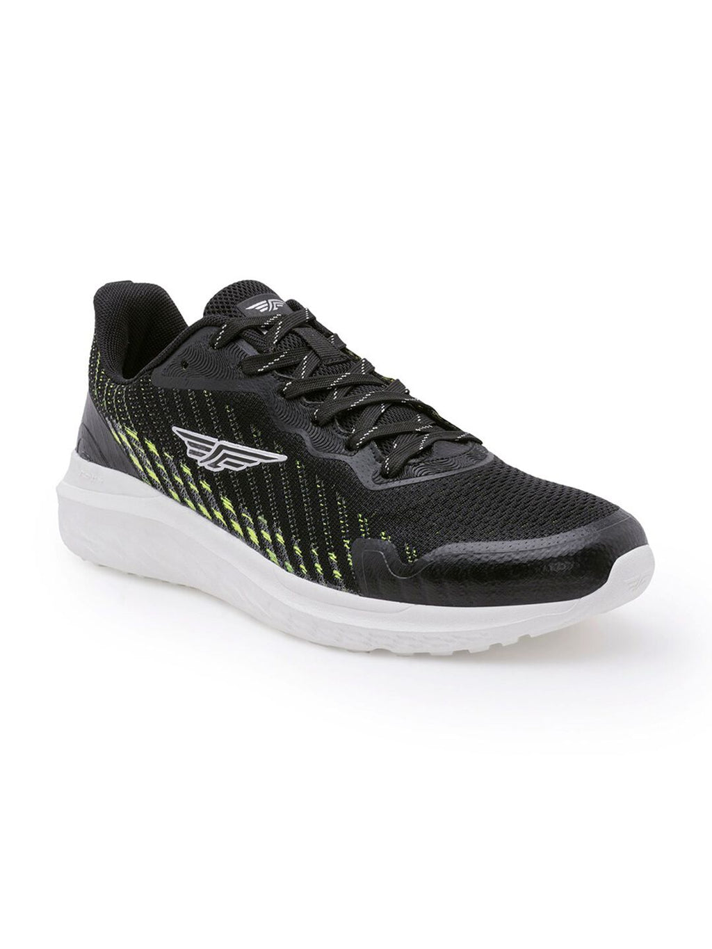  Red Tape Men Black Textile Walking Shoes