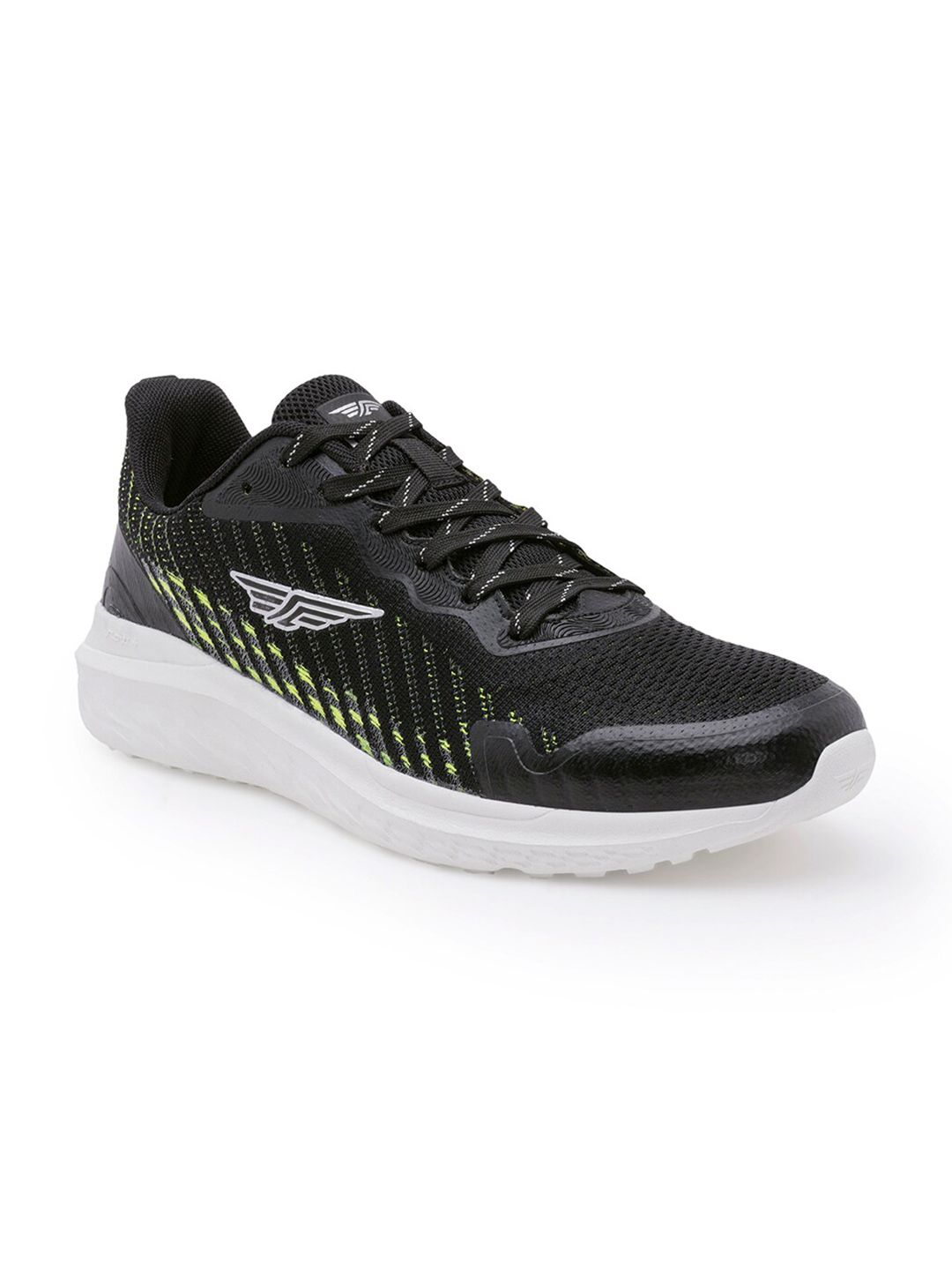  Red Tape Men Black Textile Walking Shoes