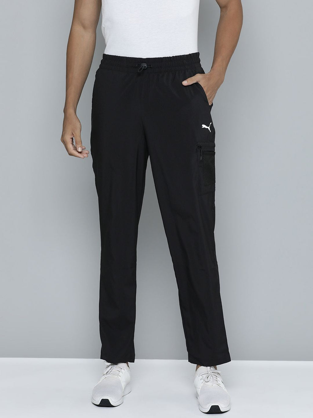  Puma Men OPEN ROAD Woven Solid DryCELL Regular Fit Outdoor Track Pant