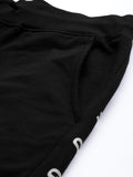  WROGN Men Black Solid Slim Fit Joggers
