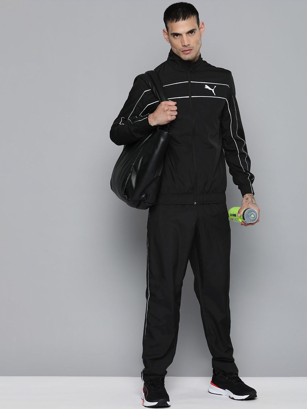  Puma Men Classic 1 Striped Track Suit