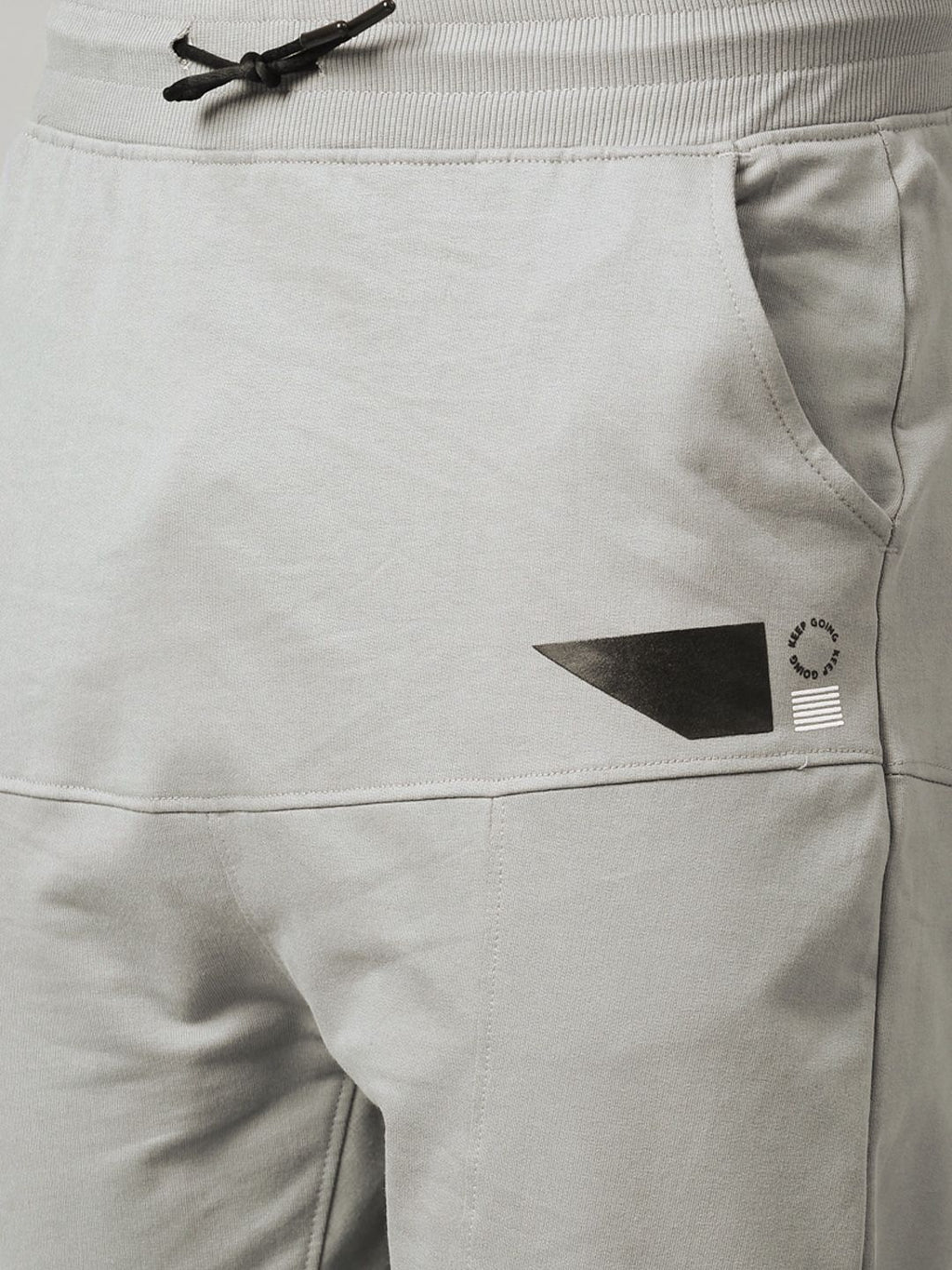  HRX Active By Hrithik Roshan Grey Solid Joggers