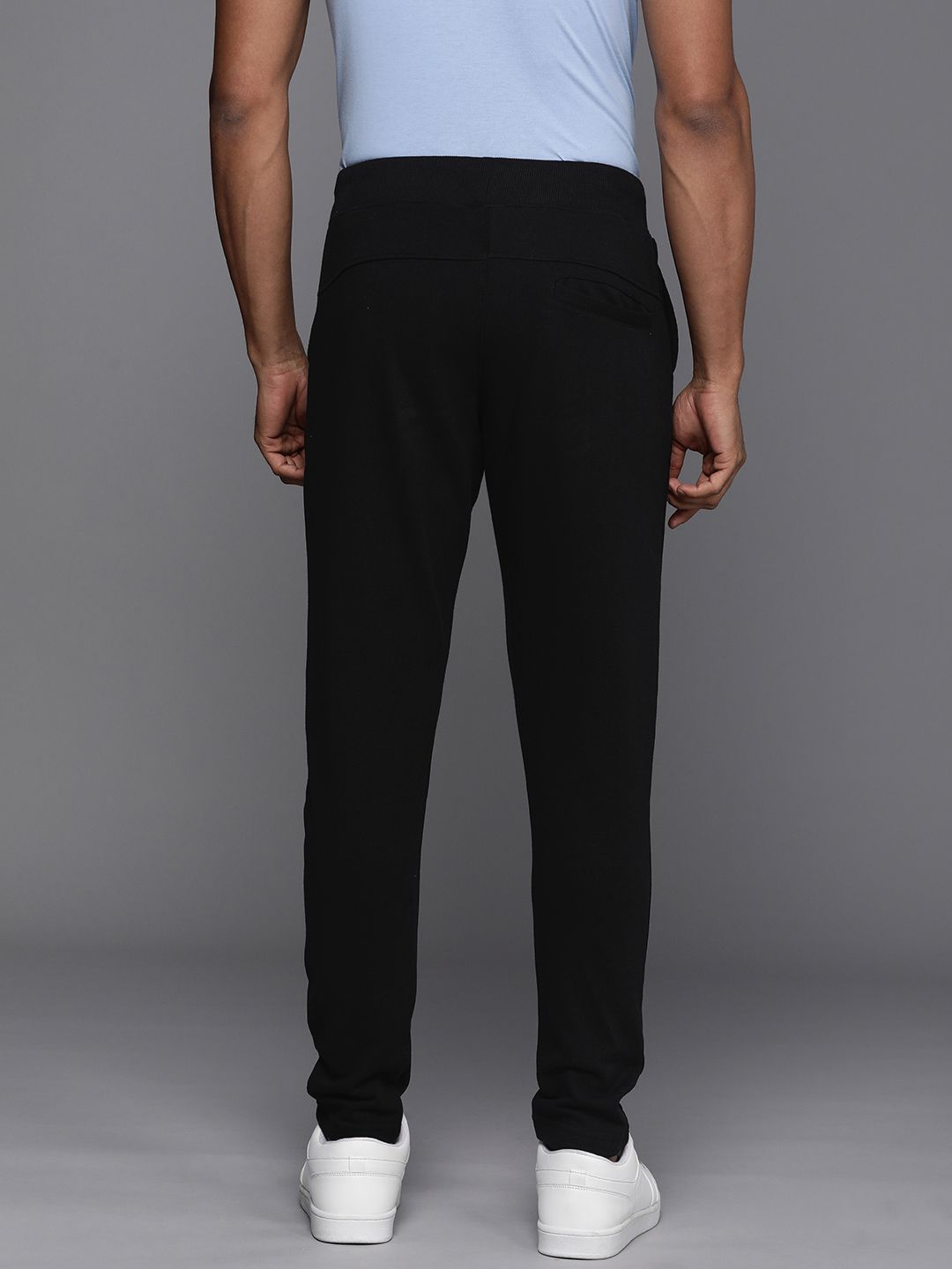  WROGN Men Brand Logo Printed Regular Fit Track Pants