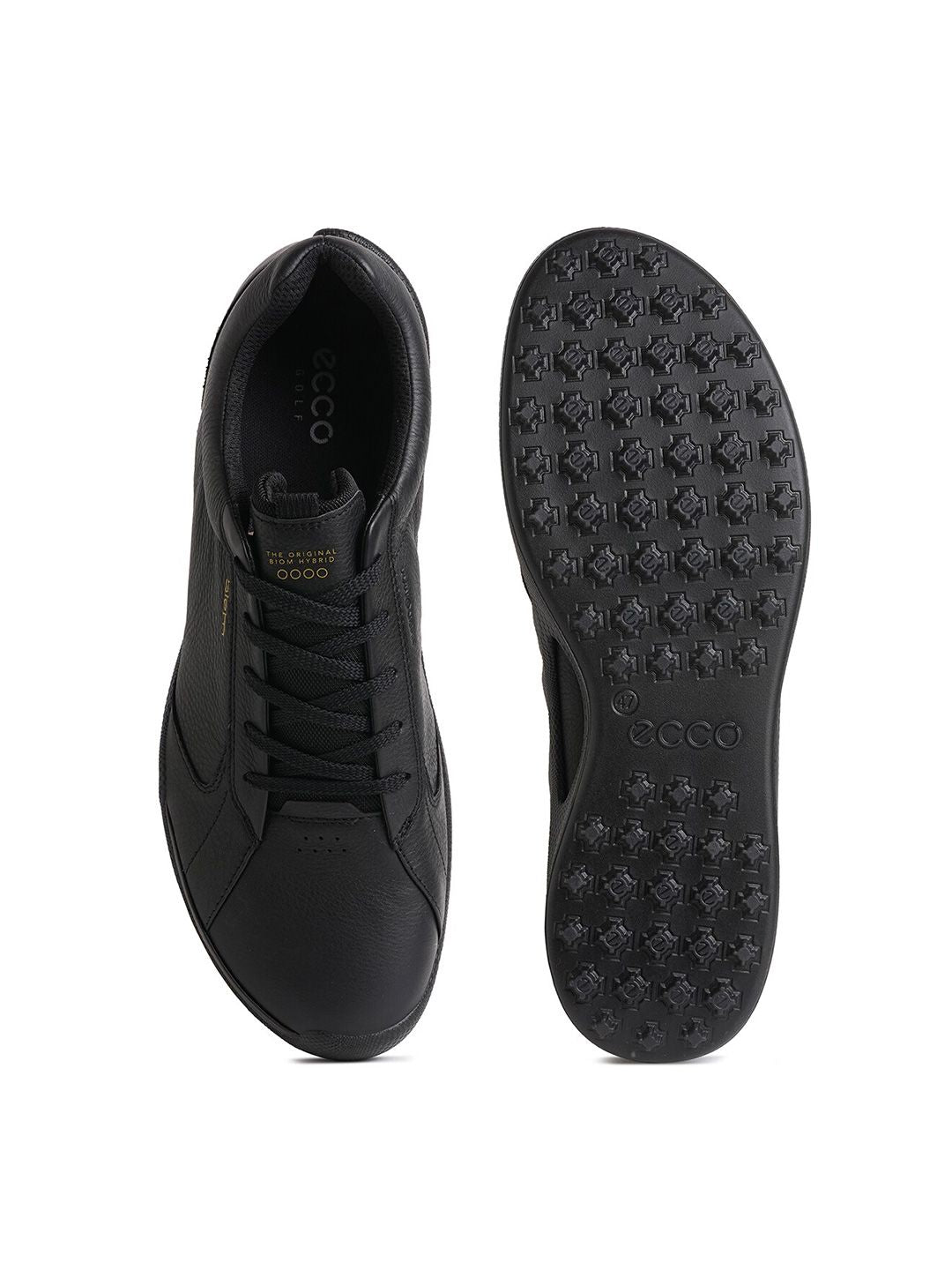  ECCO Men Biom Hybrid Leather Golf Marking Shoes