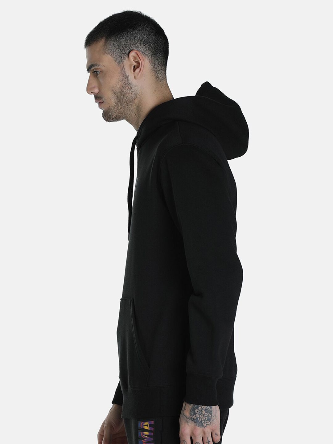  Puma Men Regular Fit Cotton Graphic Hoodie Sweatshirt